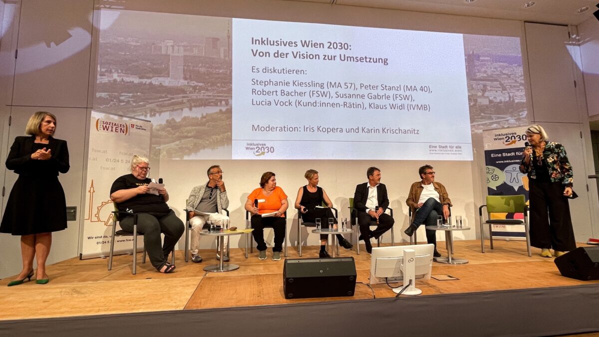 Auftaktveranstaltung „Inklusives Wien 2030 – eine Stadt für alle“ am 5. September 2022