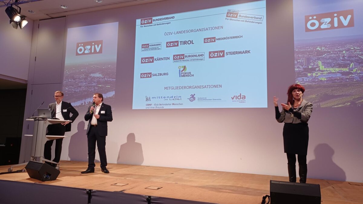ÖZIV-Präsident Rudolf Kravanja und ÖZIV-Geschäftsführer Gernot Reinthaler
