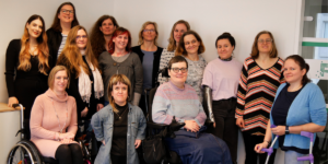 Foto von Teilnehmerinnen des KT Frauen mit Behinderungen