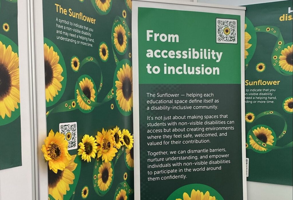 Anstecknadel Not All Disabilities Are Visible - 2er Set Metall 3x3cm