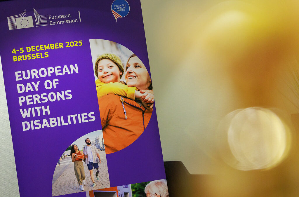 Flyer des European Day of Persones with Disabilities