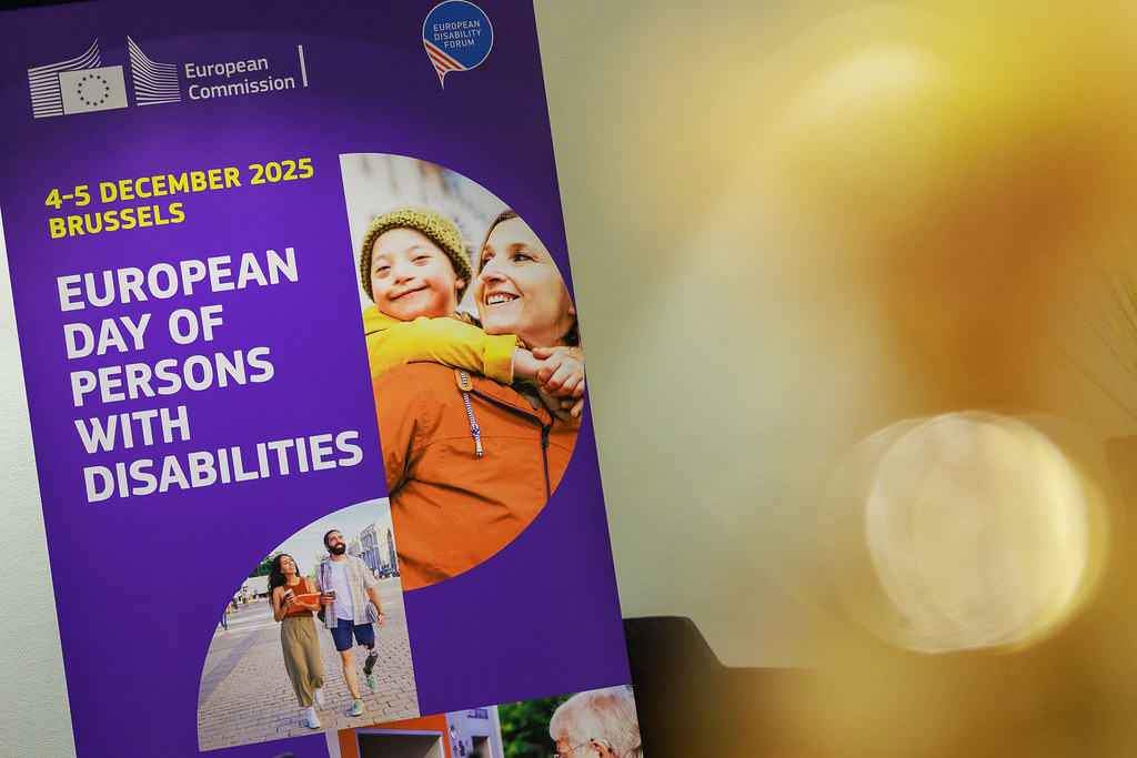 Flyer des European Day of Persones with Disabilities