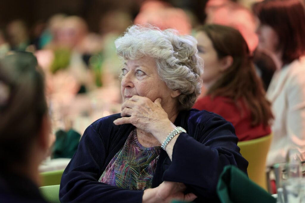 Sozialministerin a. D. Leonore Hostasch bei der Jubiläumsfeier „50 Jahre Österreichischer Behindertenrat“.