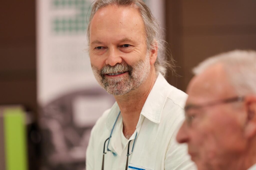 Emil Benesch bei der Jubiläumsfeier des Österreichischen Behindertenrats.