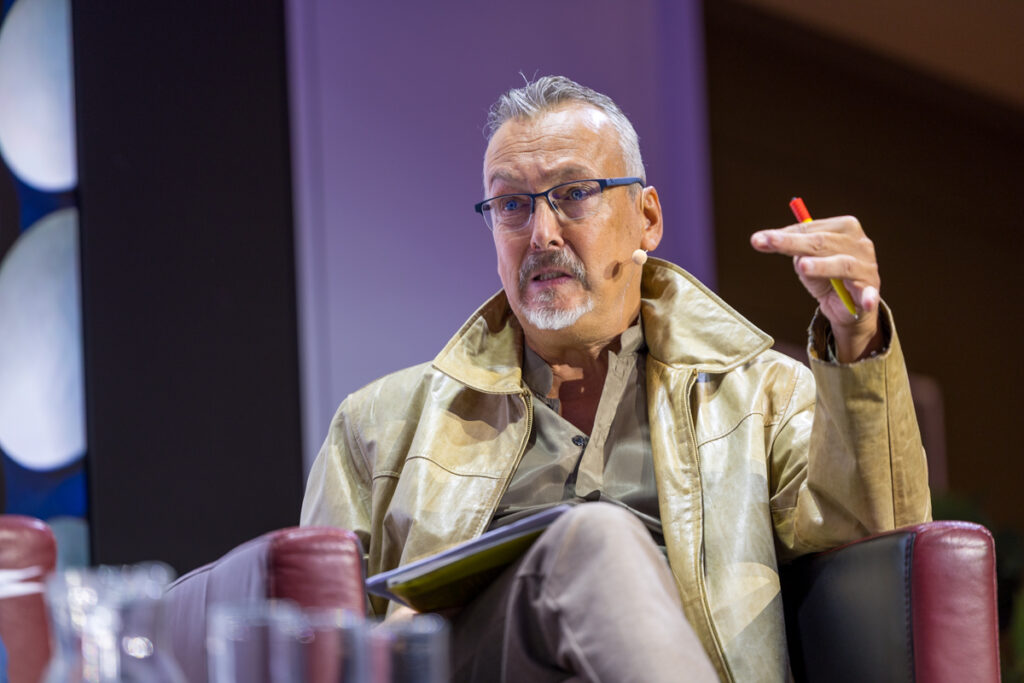 Klaus Widl bei der Preisverleihung UNIKATE 2026