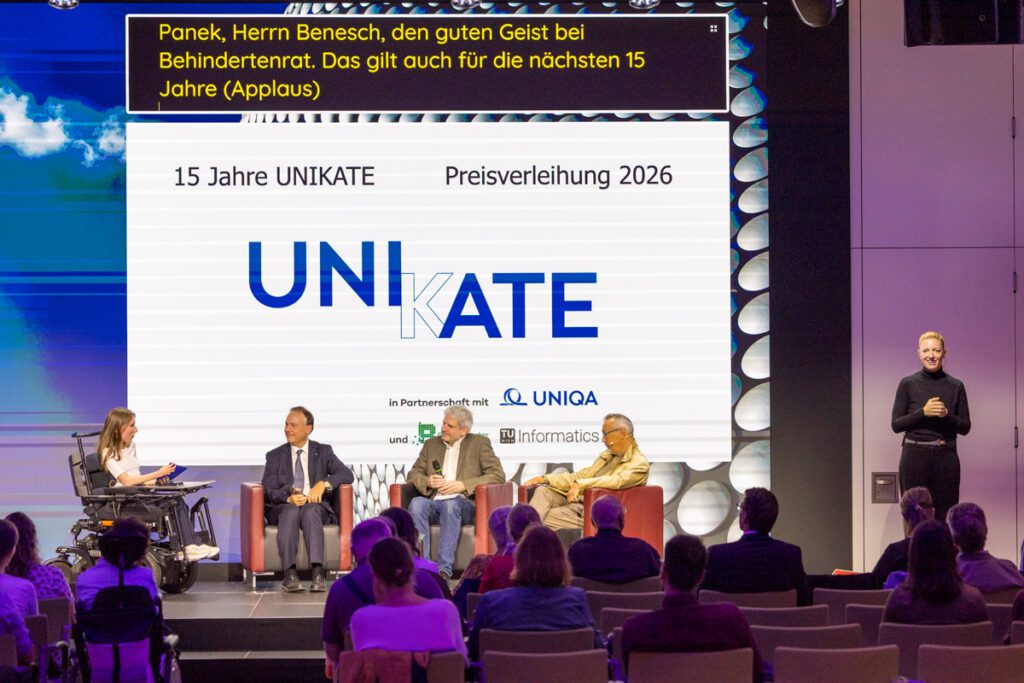 Preisverleihung UNIKATE 2026